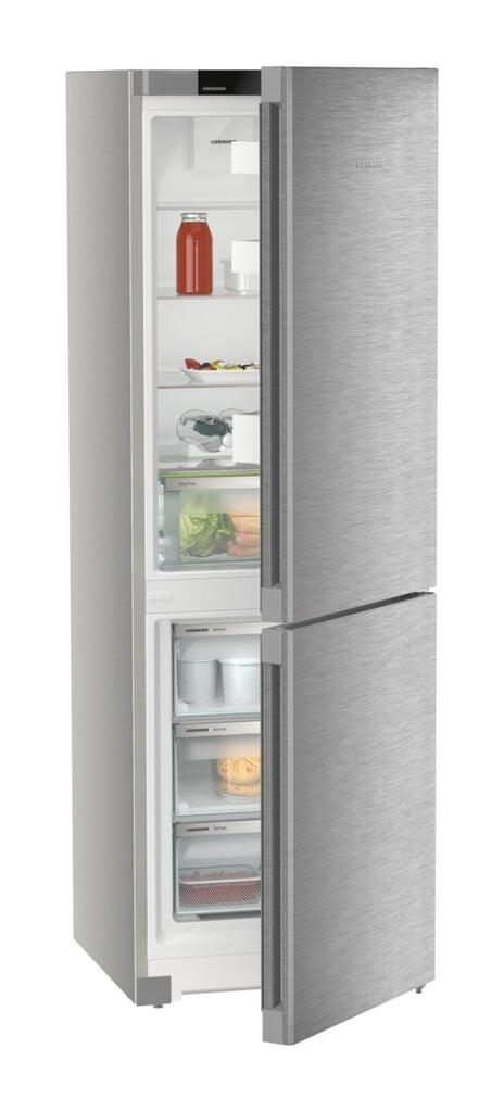Liebherr CNsdc5203 186cm 60/40 Frost Free Fridge Freezer – Stainless Steel – C Rated #413698