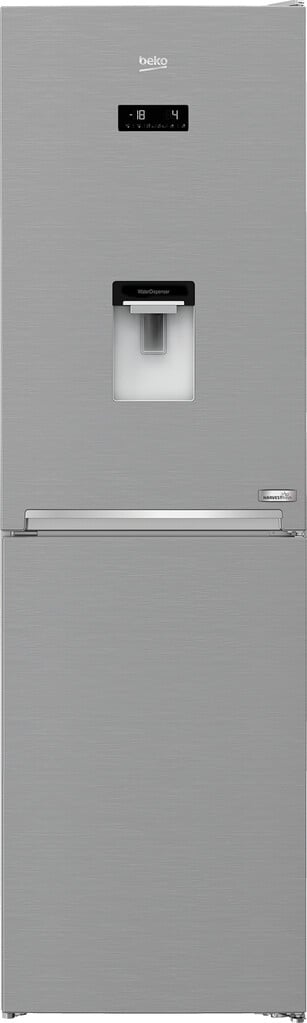 Beko HarvestFresh™ CNG4601DVPS 202cm 50/50 Frost Free Fridge Freezer – Stainless Steel – E Rated #417284
