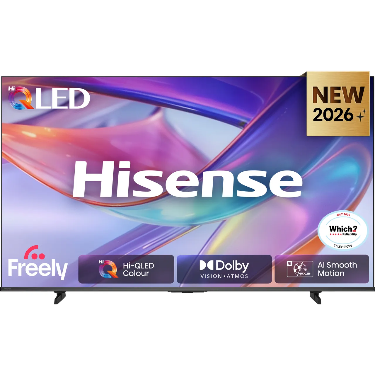 Hisense E7S 55″ 4K Ultra HD QLED Smart Freely TV [2026] – 55E7STUK #418246