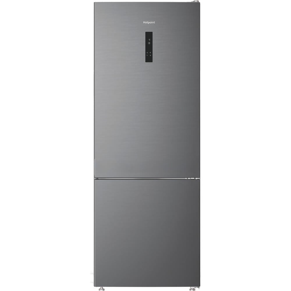 Hotpoint VitalCare HPK2 6493 XP5UK V 192cm 60/40 Frost Free Fridge Freezer – Brushed Steel – D Rated #417929