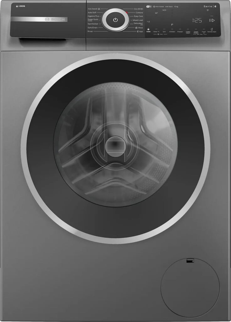 Bosch Series 6 i-Dos WGH254ARGB 10kg WiFi Connected Washing Machine with 1400 rpm – Graphite – A Rated #417690