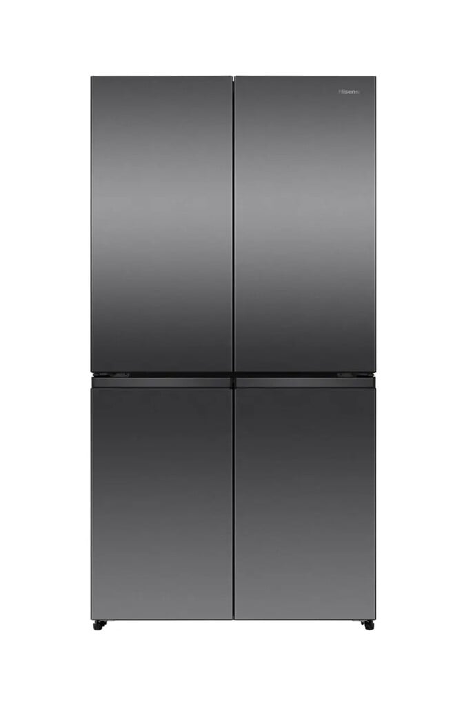 Hisense PureFlex RQ5P640SSKD Wifi Connected Total No Frost American Fridge Freezer – Black / Stainless Steel – D Rated #416652