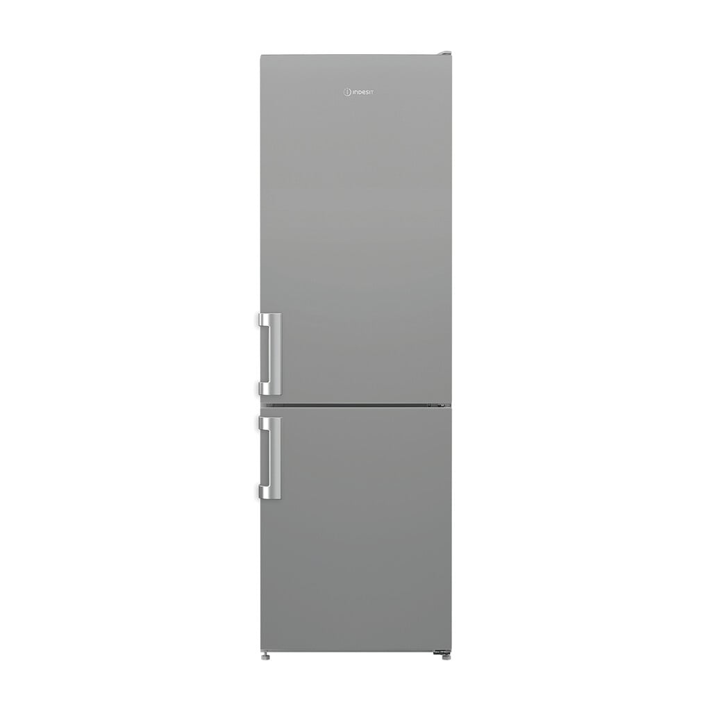 Indesit IKNS 1261 S4UK 171cm 60/40 Fridge Freezer – Silver – E Rated #411900