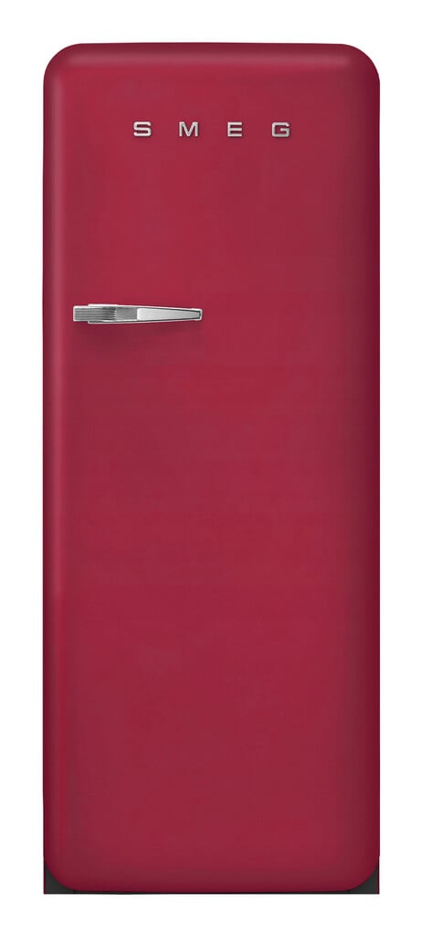 Smeg 50s Style Retro Right Hand Hinge FAB28RDRB5 153cm Small Fridge – Ruby – D Rated #417943