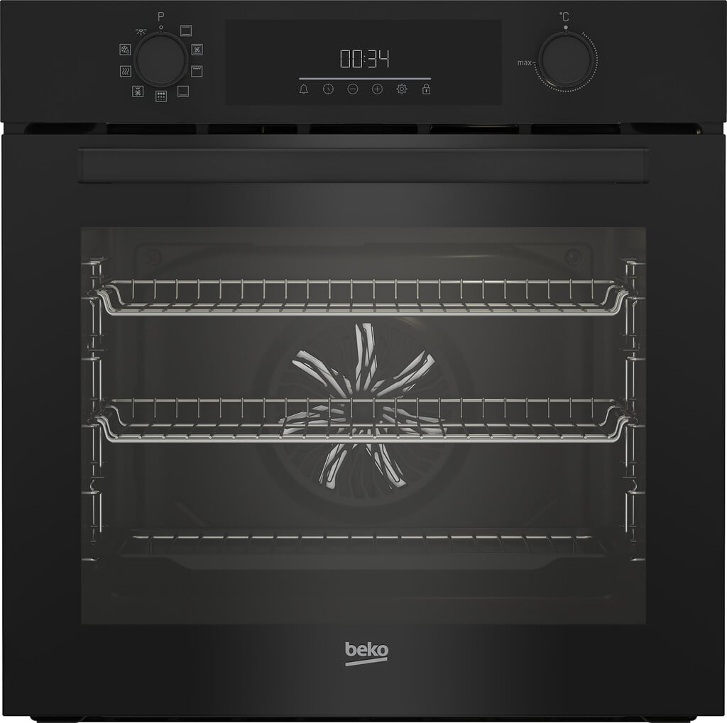 Beko BBIE12301BMP Built In Electric Single Oven with Pyrolytic Cleaning – Black – A Rated #391830