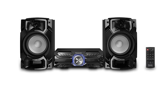 Panasonic SC-AKX520E-K Black Bluetooth Megasound Party Hi-Fi System #393588