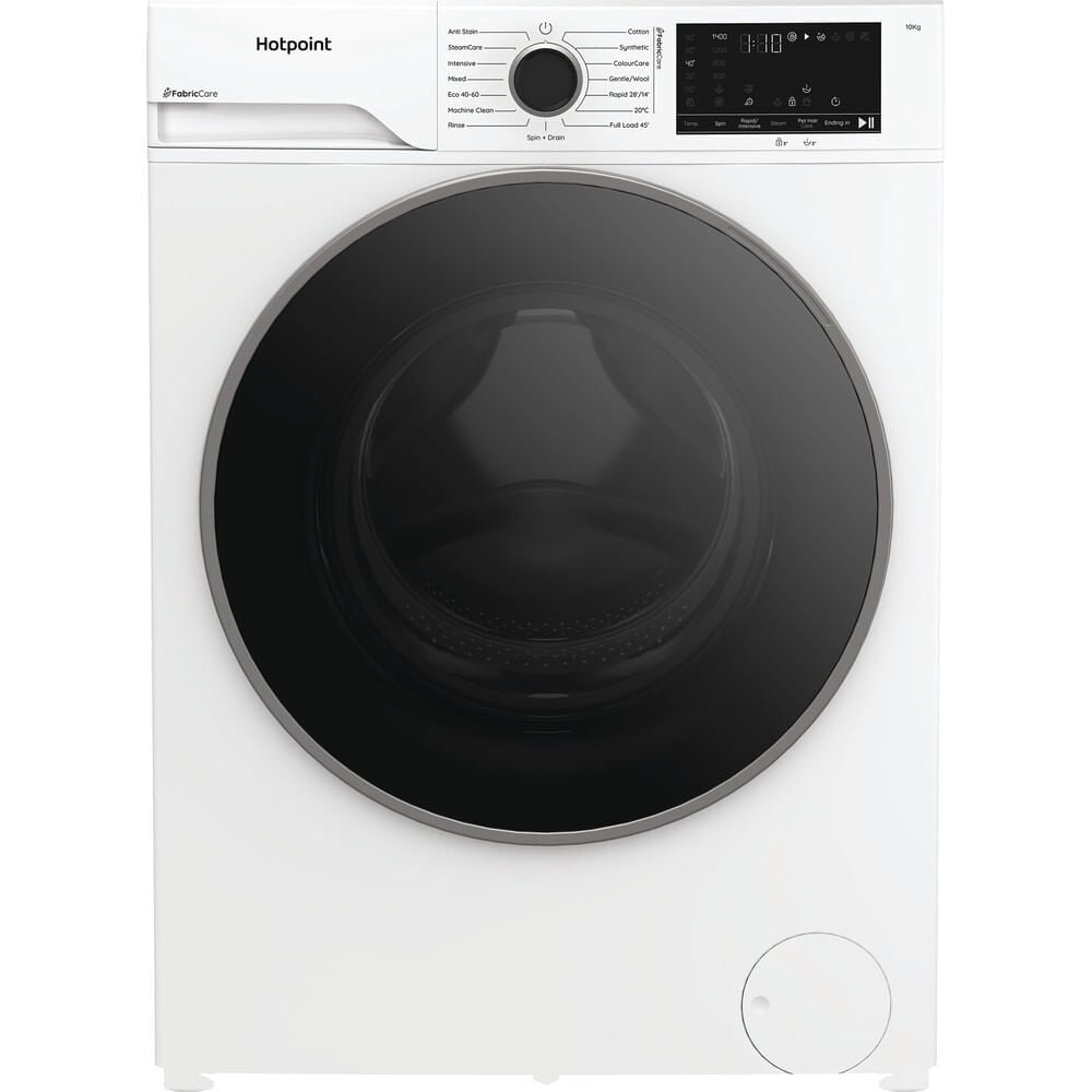 Hotpoint Fabric Care HBCA 103 CARE UK 10kg Washing Machine with 1400 rpm – White – A Rated #417020