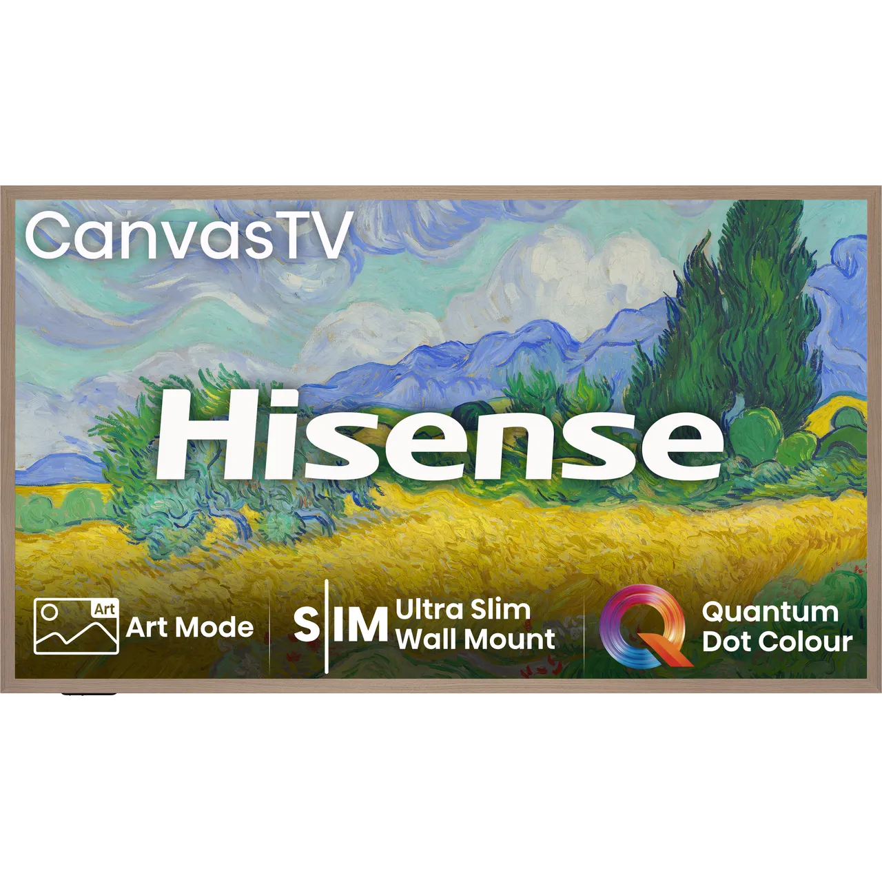 Hisense S7NQ Canvas 55″ 4K Ultra HD QLED Smart Freely TV – 55S7NQTUK #418239