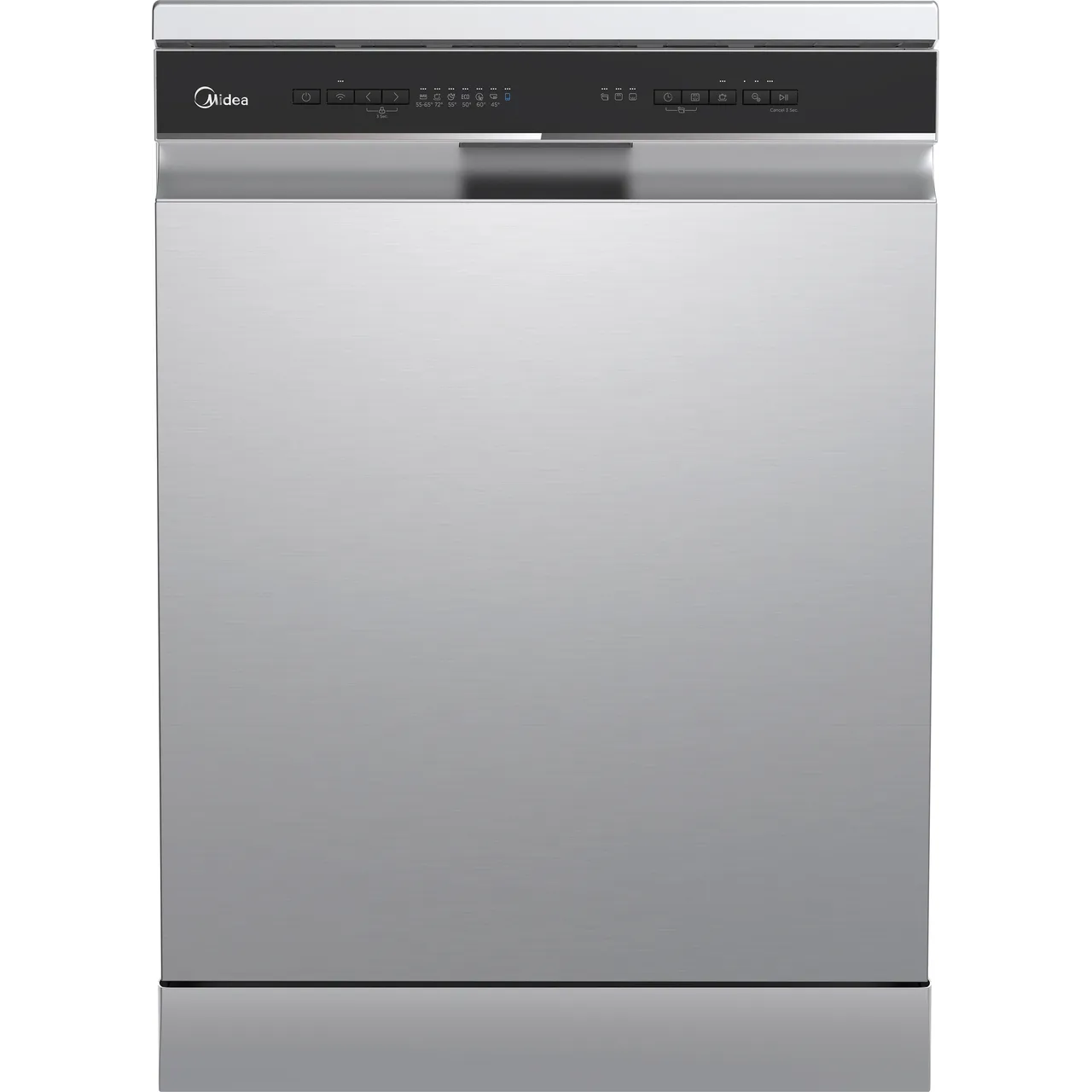 Midea MDWEF1433D(SS)-WG-UK Wifi Connected Full Size Dishwasher – Stainless Steel – C Rated #417759