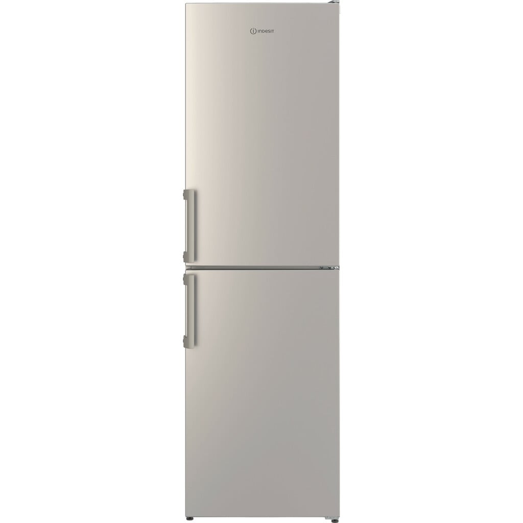 Indesit IB55732SUK 182cm 50/50 Fridge Freezer – Silver – E Rated #417226