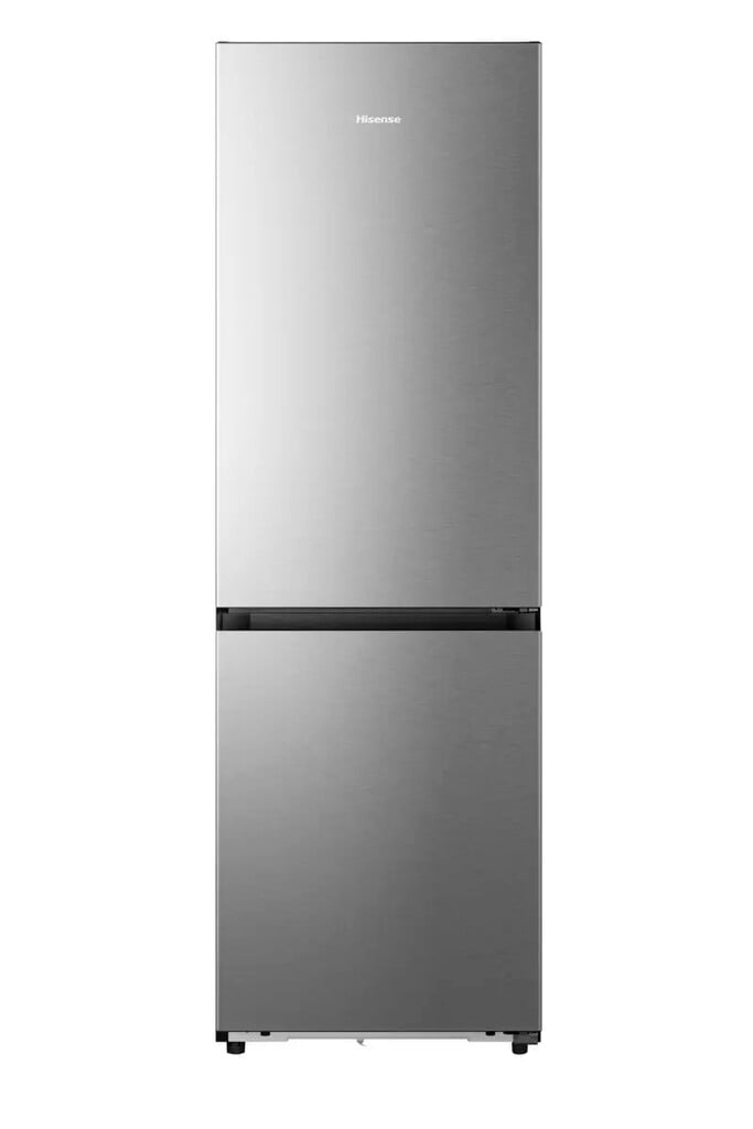 Hisense Fridge Freezer KitchenFit RB3K330SAIC Wifi Connected 186cm 60/40 No Frost  – Stainless Steel – C Rated #413248