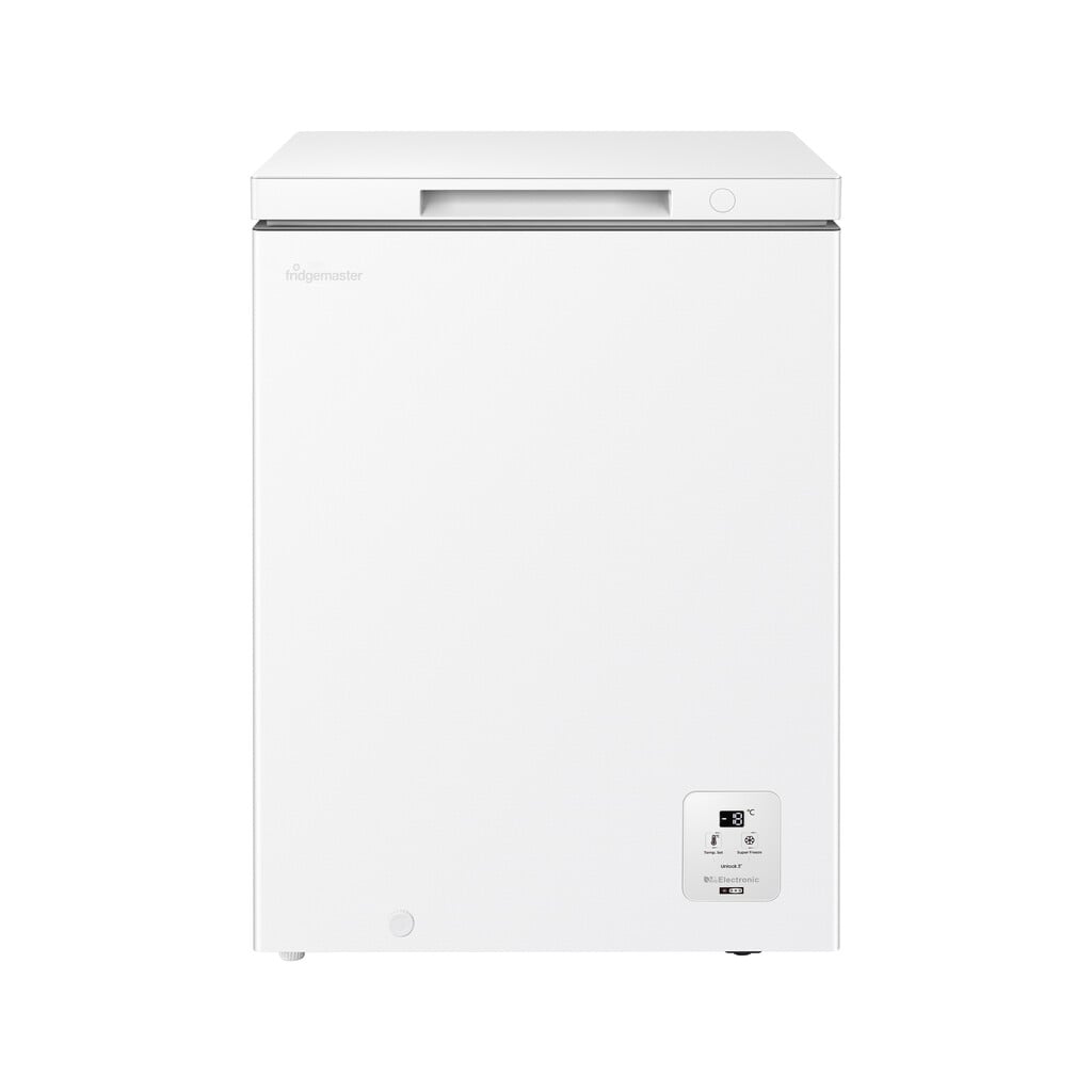 Fridgemaster MCF145E Chest Freezer – White – E Rated #417451