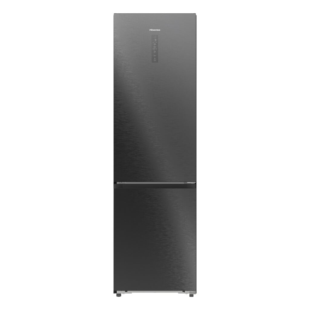 Hisense PureFlat RB5P410SAFCUK 203cm 70/30 No Frost Fridge Freezer – Black / Stainless Steel – C Rated #417873