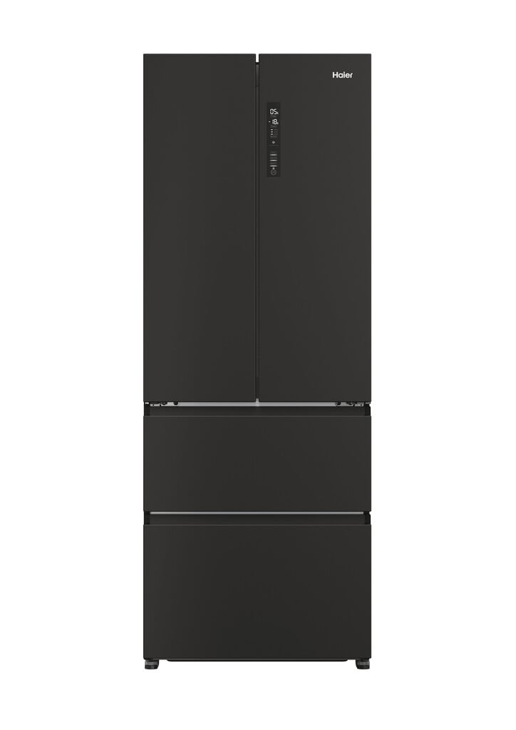 Haier HFR5719ENPB Frost Free Multi-door American Fridge Freezer – Slate Black – E Rated #417202