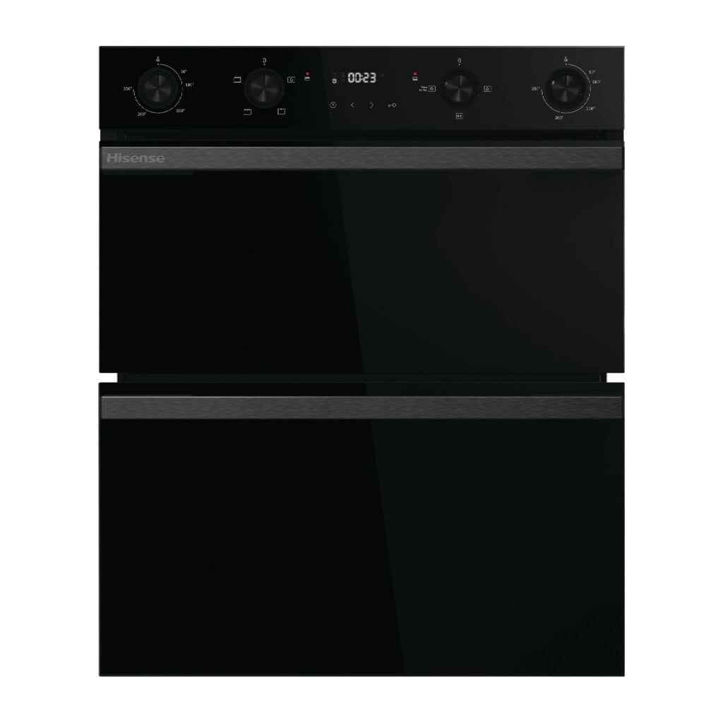 Hisense Hi6 BUD714221CDBG Built Under Electric Double Oven – Black – A/A Rated #417861