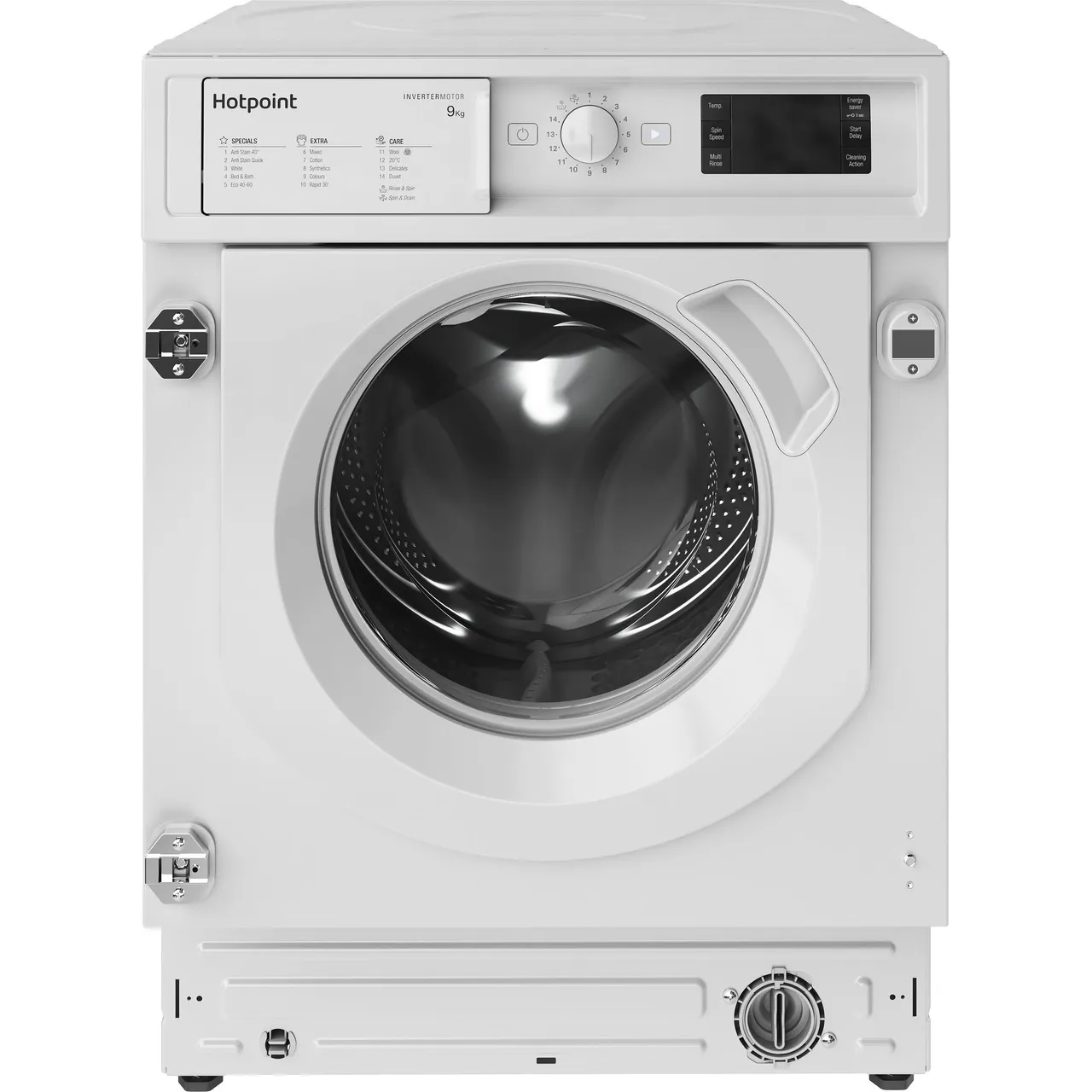 Hotpoint BIWMHG91485UK Integrated 9kg Washing Machine with 1400 rpm – White – B Rated #417357