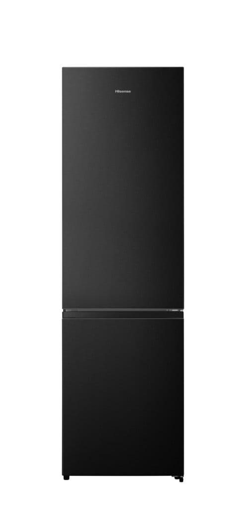 Hisense RB435N4BFE 200cm 60/40 Frost Free Fridge Freezer – Black / Stainless Steel – E Rated #413802