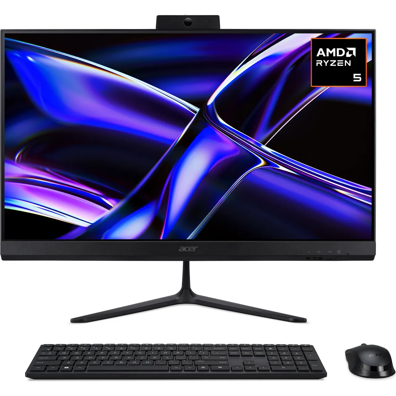 Acer Aspire C24-B 23.8″ All In One – AMD Ryzen™ AI 5, 1TB SSD, 16 GB RAM – Black #414051