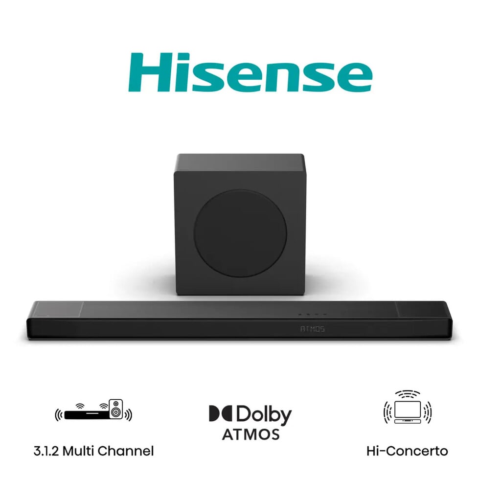 Hisense AX3120Q Soundbar with Wireless Subwoofer – Black #414058
