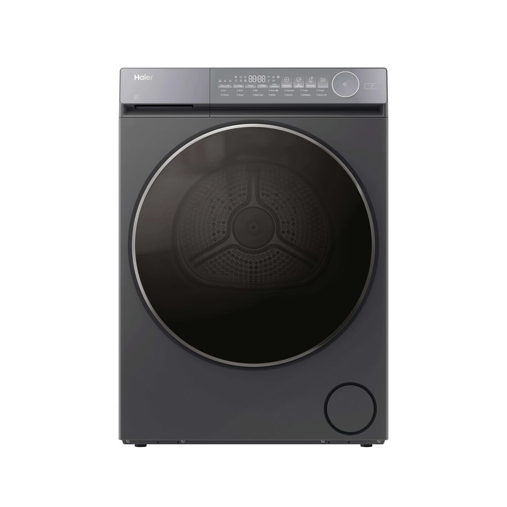 Haier X Series 7 HD90-C367GU1-UK Wifi Connected 9Kg Heat Pump Tumble Dryer – Graphite – A++ Rated #417541
