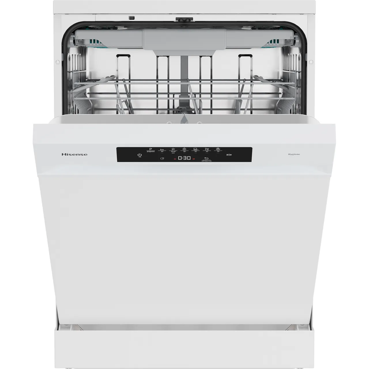 Hisense Hi4 HS643B90W Full Size Dishwasher – White – B Rated #418012