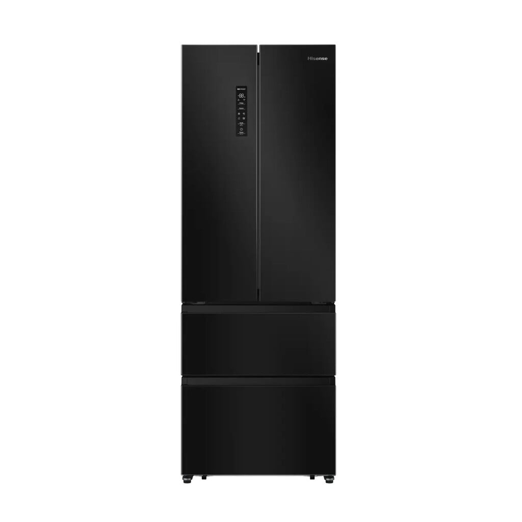 Hisense PureFlat Slim RF632N4AFC1 Total No Frost American Fridge Freezer – Black / Stainless Steel – C Rated #415593