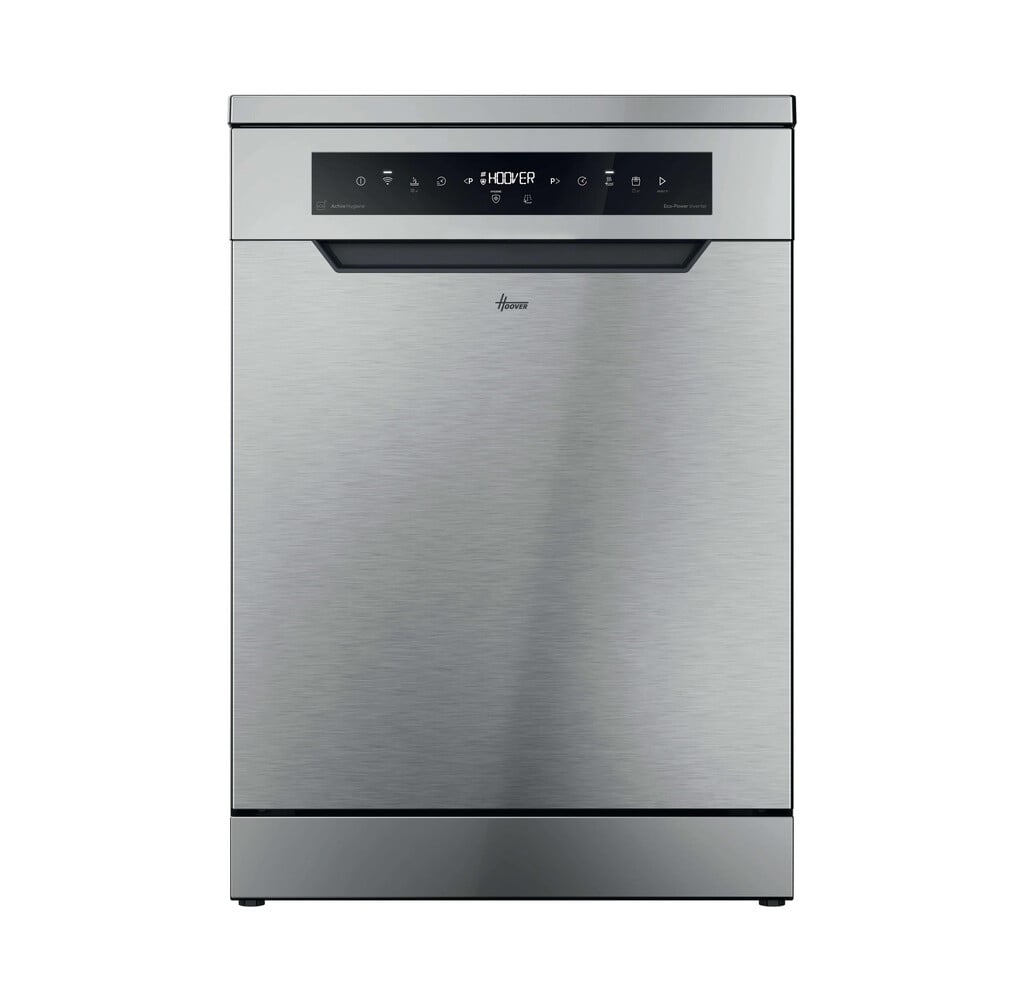 Hoover H-DISH 700 HF6B4S1PX Wifi Connected Full Size Dishwasher – Stainless Steel – B Rated #417691