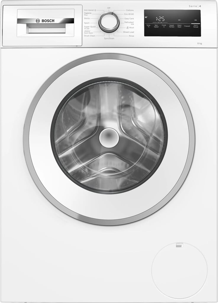 Bosch Series 4 WAN28254GB 8kg Washing Machine with 1400 rpm – White – A Rated #417296