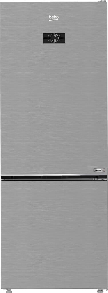 Beko HarvestFresh™ AeroFlow™ CNG4793VPS 192cm Frost Free Fridge Freezer – Stainless Steel Effect – E Rated #407803