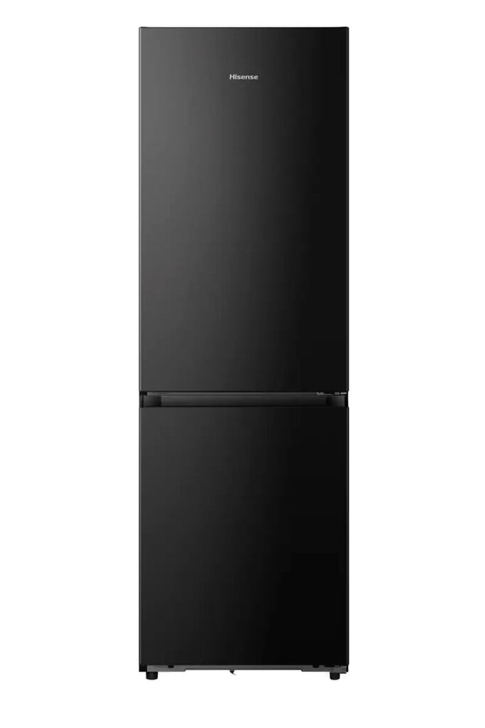 Hisense KitchenFit RB3K330SAFC Wifi Connected 186cm 60/40 Total No Frost Fridge Freezer – Black – C Rated #416208